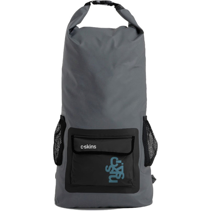 2026 C-Skins Storm Chaser 25L Dry Bag C-DBP25 - Grey / Black